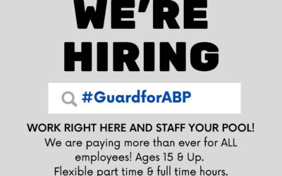 Hiring for Life Guards