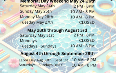 2025 Pool Schedule