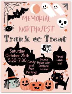 Trunk or Treat @ Memorial Northwest Community Center | Spring | Texas | United States