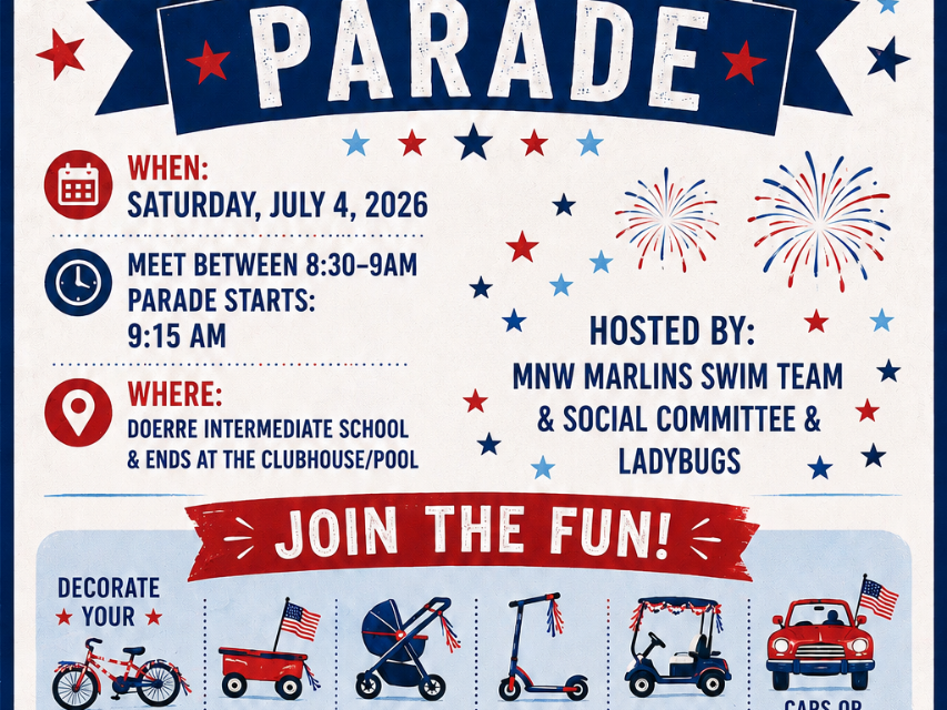 Neighborhood 4th of July Parade & Pool Party