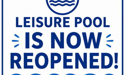 UPDATE – Leisure Pool Re-Opened 6/11